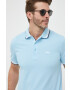 Boss Green Памучна тениска с яка BOSS BOSS ATHLEISURE - Pepit.bg