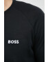 Boss Пижама мъжка в черно с изчистен дизайн - Pepit.bg