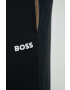 Boss Пижама мъжка в черно с изчистен дизайн - Pepit.bg