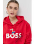 Boss Рокля x Looney Tunes в червено къс модел разкроен модел - Pepit.bg