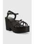 Boss Сандали Cate Wedge в черно 50493097 - Pepit.bg