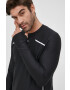 Boss Суичър Athleisure мъжки в меланж на черно - Pepit.bg