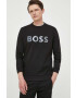 Boss Green Суичър BOSS в черно с принт - Pepit.bg