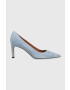 Boss Велурени обувки с висок ток Janet 50488210 - Pepit.bg
