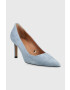 Boss Велурени обувки с висок ток Janet 50488210 - Pepit.bg