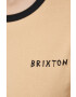 Brixton Памучна тениска в оранжево - Pepit.bg