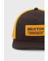 Brixton Шапка в кафяво с апликация - Pepit.bg