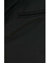 Bruuns Bazaar Панталони Karlsus Basic Pants в черно с кройка по тялото - Pepit.bg