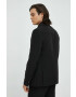 Bruuns Bazaar Сако Karlsus Double Blazer в черно - Pepit.bg