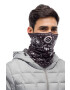 Buff Кръгъл шал New Cashmere в черно с десен - Pepit.bg