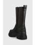Buffalo Боти челси Aspha Clf Rain Chelsea Hi в черно с платформа 1622167.BLK - Pepit.bg