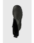 Buffalo Боти челси Aspha Clf Rain Chelsea Hi в черно с платформа 1622167.BLK - Pepit.bg