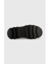 Buffalo Боти Flora Sockboot в черно с платформа - Pepit.bg