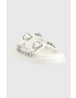 Buffalo Чехли Eve Heart в бяло с платформа 1602161 - Pepit.bg