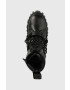 Buffalo Кубинки Lion Mid Chain в черно с равна подметка 1270080.BLK - Pepit.bg
