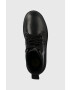 Buffalo Кубинки Raven Laceup Hi в черно с платформа - Pepit.bg