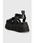 Buffalo Сандали Ava Fisher в черно с платформа 1602118 - Pepit.bg