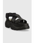 Buffalo Сандали Classic Snd в черно с платформа 1533300 - Pepit.bg