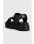 Buffalo Сандали Noa Quilt Chain в черно с платформа 1602154 - Pepit.bg
