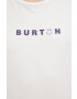 Burton Памучна тениска в бяло - Pepit.bg