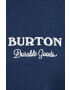 Burton Суичър Durable Goods в тъмносиньо с качулка с апликация - Pepit.bg