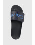 Calvin Klein Чехли ADJ POOL SLIDE PU в тъмносиньо HM0HM00957 - Pepit.bg