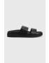 Calvin Klein Чехли ERGO SLIDE - HF MONO в черно HW0HW01535 - Pepit.bg