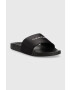 Calvin Klein Чехли POOL SLIDE - SATIN в черно HW0HW01508 - Pepit.bg