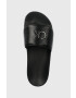 Calvin Klein Чехли POOL SLIDE W/HW в черно с платформа HW0HW01509 - Pepit.bg