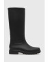 Calvin Klein Гумени ботуши Rain Boot Knee в черно - Pepit.bg