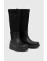 Calvin Klein Гумени ботуши Rain Boot Wedge High в черно - Pepit.bg