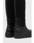 Calvin Klein Гумени ботуши Rain Boot Wedge High в черно - Pepit.bg