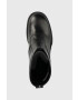 Calvin Klein Jeans Боти Chunky Heeled Boot в черно с висок ток - Pepit.bg