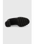 Calvin Klein Jeans Боти Platform Boot Sock в черно с висок ток - Pepit.bg
