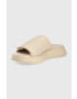 Calvin Klein Jeans Чехли One-strap Sandal в бежово с платформа - Pepit.bg