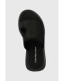 Calvin Klein Jeans Чехли PREFRESATO SANDAL SOFTNY в черно с платформа YW0YW00968 - Pepit.bg