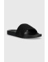 Calvin Klein Jeans Чехли SLIDE HIGH/LOW FREQUENCY WN в черно YW0YW00999 - Pepit.bg