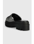 Calvin Klein Jeans Чехли TOOTHY COMBAT SANDAL OVER MESH в черно с платформа YW0YW00950 - Pepit.bg