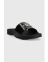 Calvin Klein Jeans Чехли YW0YW00893 TRUCK SLIDE MONOGRAM RUBBER W - Pepit.bg