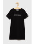 Calvin Klein Jeans Детска памучна рокля - Pepit.bg
