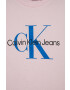 Calvin Klein Jeans Детска памучна тениска - Pepit.bg