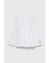 Calvin Klein Jeans Детска пола в бяло къс модел разкроен модел - Pepit.bg