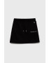 Calvin Klein Jeans Детска пола в черно къс модел със стандартна кройка - Pepit.bg
