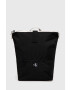 Calvin Klein Jeans Детска раница в черно голям размер с апликация - Pepit.bg