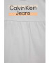 Calvin Klein Jeans Детска рокля в сиво къс модел разкроен модел - Pepit.bg