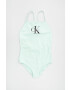 Calvin Klein Jeans Детски бански костюм в зелено - Pepit.bg