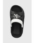 Calvin Klein Jeans Детски чехли в черно - Pepit.bg