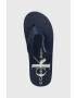 Calvin Klein Jeans Детски джапанки в тъмносиньо - Pepit.bg