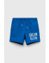 Calvin Klein Jeans Детски плувни шорти в синьо - Pepit.bg