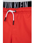 Calvin Klein Jeans Детски плувни шорти в червено - Pepit.bg